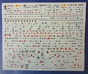 Generic stencil F-5E/F Aztec Models