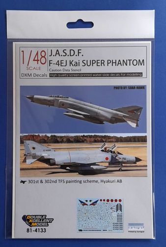 JASDF F-4EJ Kai caution data stencil DXM decals