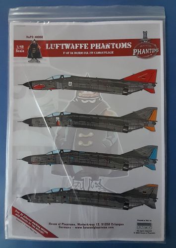 Luftwaffe Phantoms F-4F in NORM 81A/B camouflage Wingman models