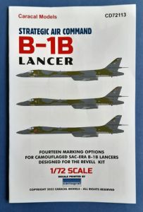 SAC B-1B Caracal models