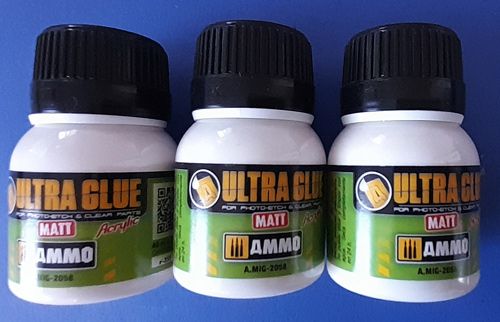 Ultra Glue Matt for Photo-Etch and Clear parts AMMO Mig