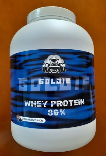 Whey protein 80% čokoláda s kousky čokolády 2000g GOLDIE Nutrition
