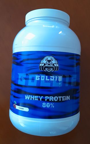 Whey protein 80% třešeň 2000g GOLDIE Nutrition