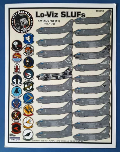 A-7E Lo-Viz SLUFs Furball Aero Design