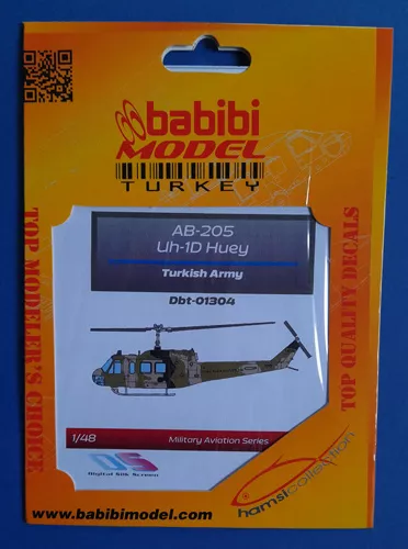 AB-205 (UH-1D) Turkish Army Babibi model