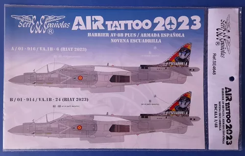 AV-8B Plus Air Tattoo 2023 Series Espaňolas