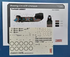 CH-47F Turkish Army Babibi model