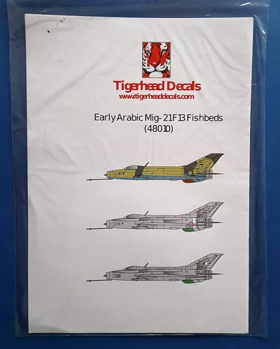 Early Arabic Mig-21 F-13 Fishbeds TigerHead Models
