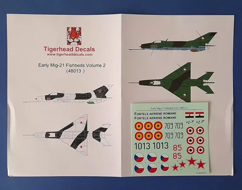 Early Mig-21 Fishbeds p.2 TigerHead Models