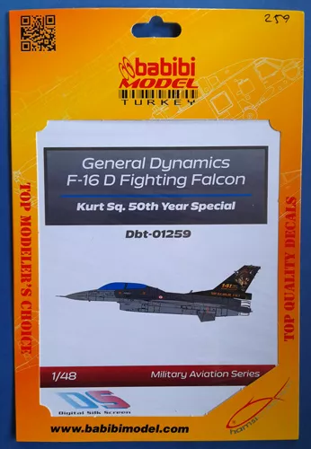 F-16D Fighting Falcon Kurt sq. Babibi model