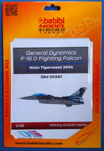 F-16D Fighting Falcon NATO Tigermeet 2014 Babibi model