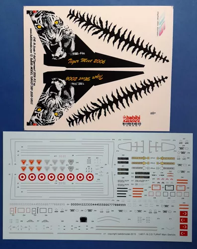 F-16D NATO Tigermeet 2006 Babibi model