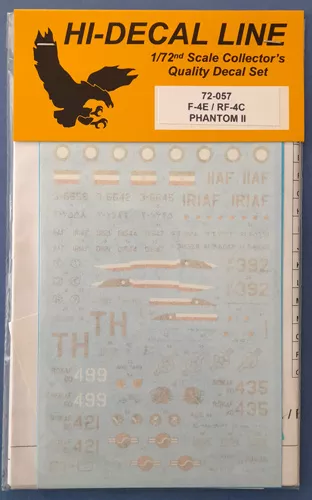 F-4E/ RF-4C Phantom II Hi decal