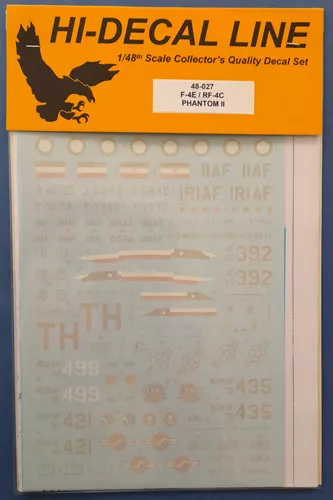 F-4E/RF-4C Phantom II Hi decal