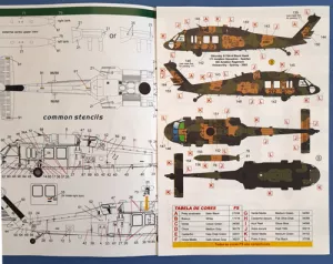 H-60 Blackhawk FCM decal