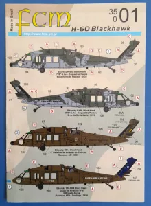 H-60 Blackhawk FCM decal