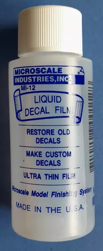 Micro Liquid decal film Microscale