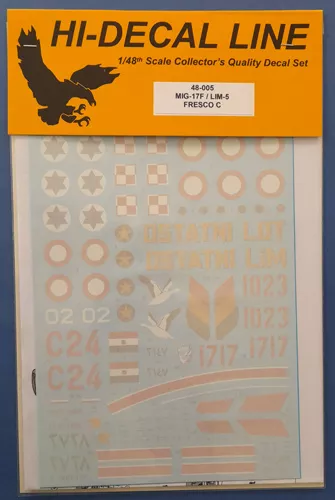 Mig-17F/ Lim-5 Fresco C Hi decal
