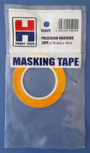 Precision Masking tape 0,75mm 18m