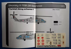 S-70 Seahawk Turkish Navy Babibi model