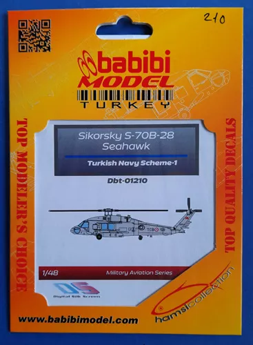 S-70 Seahawk Turkish Navy Babibi model