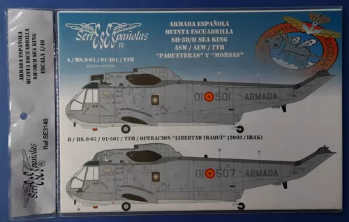 SH-3D/H Sea King (grey) Series Espaňolas