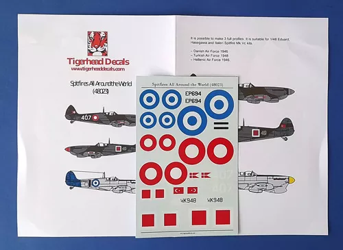 Spitfires all around the World TigerHead Models