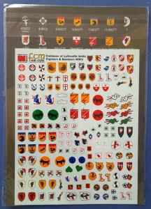 Squadron units emblems - Luftwaffe FCM decal