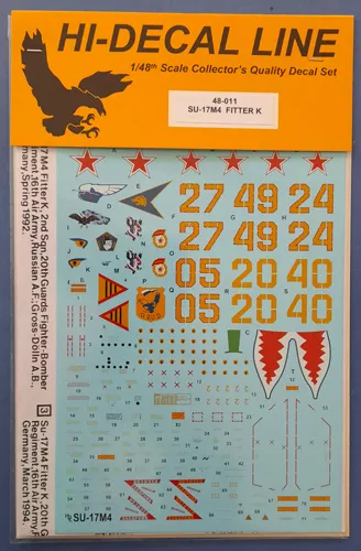 Su-17M4 Fitter K Hi decal