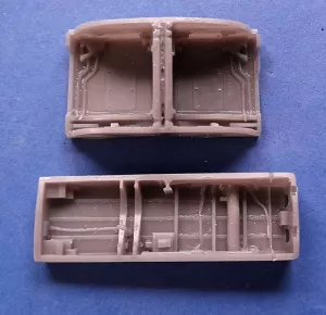 Super Mystere Wheel bays (Speciál Hobby)