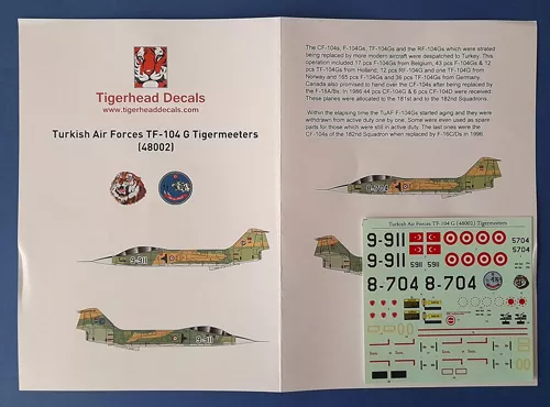 TAF TF-104G Tigermeeters TigerHead Models