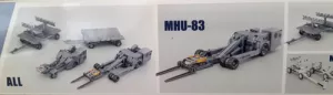 U.S. Weapon Loading Cart Zimi models