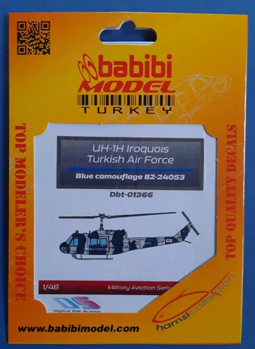 UH-1H Iroquios Turkish Air Force Babibi model