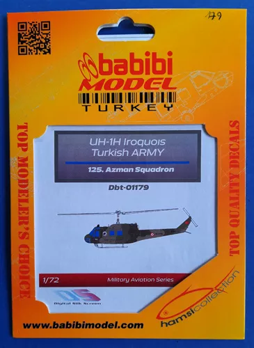 UH-1H Iroquois 125 Azman Sq. Babibi model