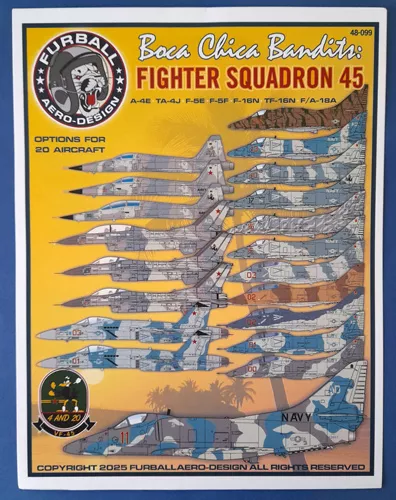 VF-45 Boca Chica Bandits Furball Aero Design