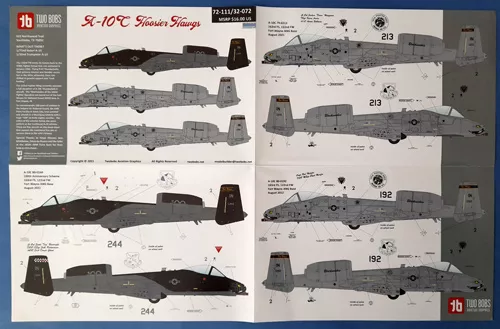 A-10C Hoosier Hawgs Two Bobs