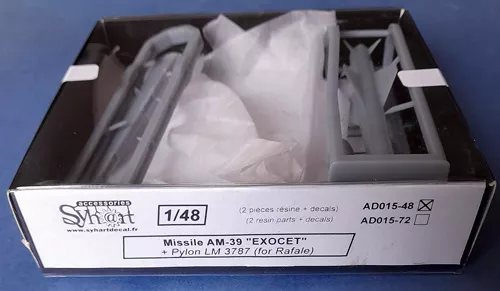 AM39 "Exocet" + pylon LM3787 for Rafale Shy@rt decal