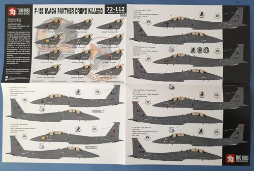 F-15E Black Panther Drone Killers Two Bobs