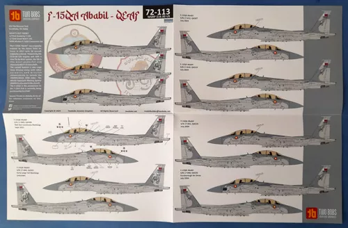 F-15QA Ababil QEAF Two Bobs