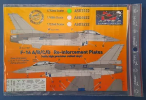 F-16A/B/C/D Reinforcement plates