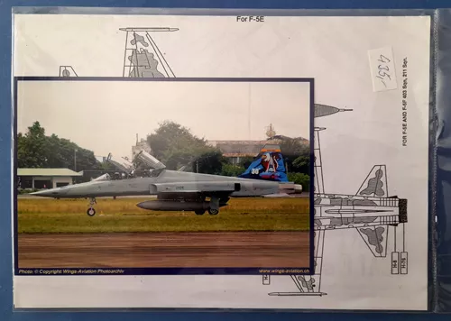 F-5F Tiger II Royal Thai Air Force SIAM scale