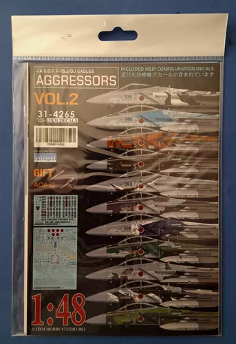 JASDF F-15J/DJ Aggressors part 2 DXM decal
