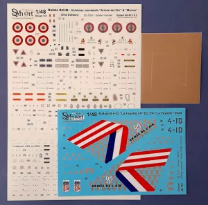 Rafale B 4-ID "La Fayette 24" EC 2/4 "La Fayette" 1824-2024 Shy@rt decal