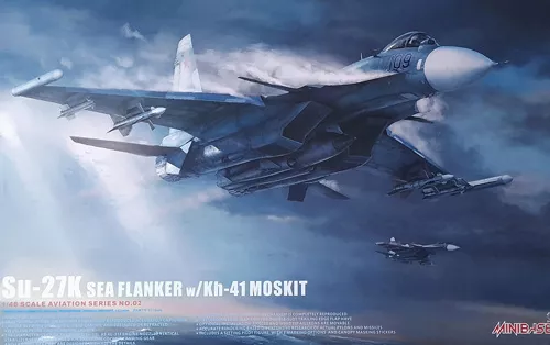 Su-27K Sea Flanker w/Kh-41 Moskit Minibase