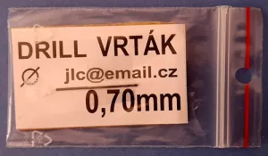 Vrtáček 0,70mm